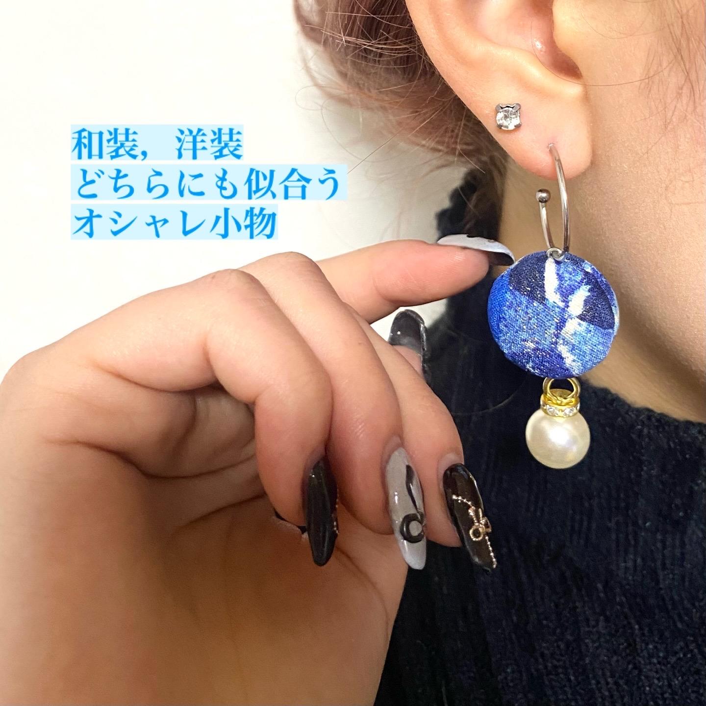 【宝石シリーズ】選べる宝石カラー💎ゆらゆら可愛いマカロンピアス | 3枚目